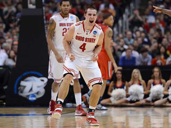After a sluggish start, Aaron Craft and the Buckeyes rallied in the second half to top Arizona. (Harry How/Getty Images)